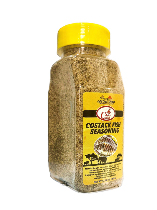 Homemade fish spice blend ingredients