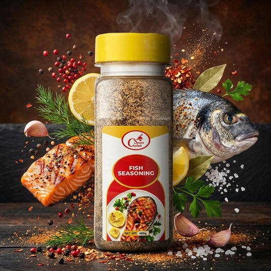 Costack Fish and Seafood Seasoning - smoky-citrus rub for cod, salmon, sea bass, prawns Seafood Cook's Kit