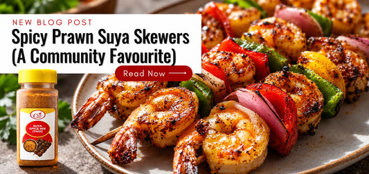 Spicy Prawn Suya Skewers (A Community Favourite)