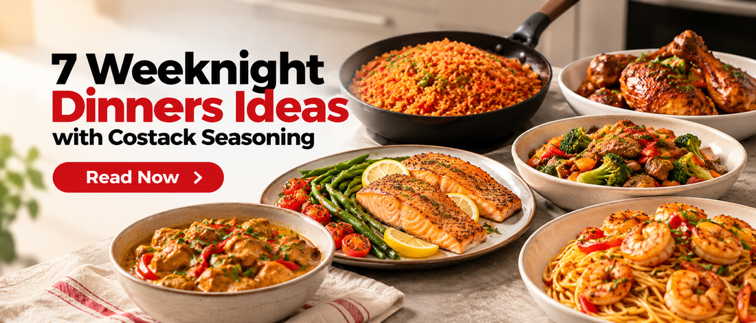 7 Weeknight Dinners Ideas with Costack Seasonings