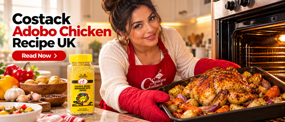 Costack Adobo Chicken Recipe (Latin-Style UK Weeknight Dinner)