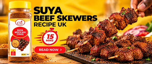 Suya Beef Skewers Recipe with Costack Suya Spice (15 Minutes)