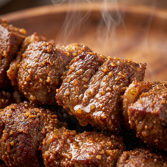 Costack Suya Spice on grilled meat