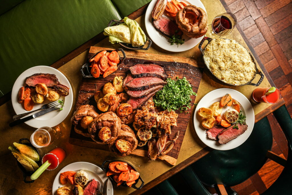 A Sunday roast spread seasoned with Costack