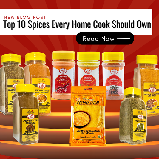 Top 10 Spices Every Home Cook Should Own - Costack Spices