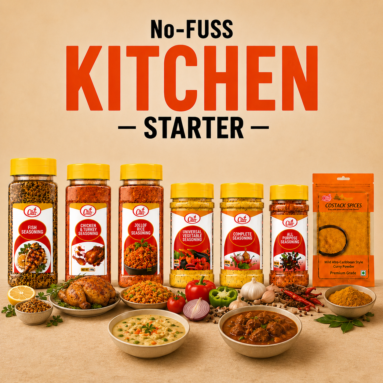 No-Fuss Kitchen Starter