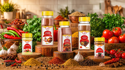 The Gift That Feeds - Costack Flavour Treasury bundle, premium UK spice gift box