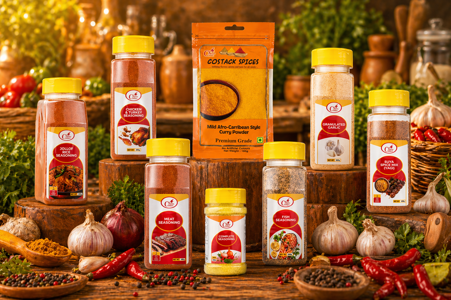Full Costack Arsenal - complete Costack spice collection for the serious UK home cook