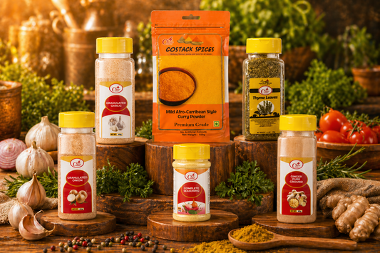 The Roots of Great Cooking - Costack base spice bundle of essential cooking seasonings