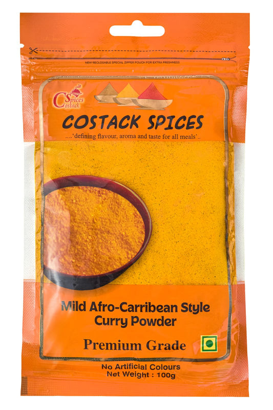 Costack Afro-Carribean Style Curry Powder (Re-sealable sachet)