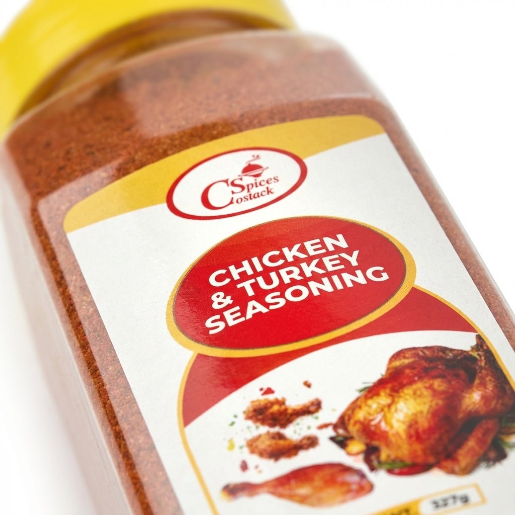 Costack Chicken and Turkey Seasoning - 10-ingredient poultry rub for roast, fried, BBQ, Sunday roast