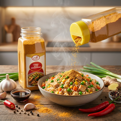 Costack Fried Rice Seasoning - bold sesame-soy-garlic blend for fried rice, stir-fries, noodles