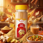 Costack Ground Ginger - pure ground ginger root for stews, marinades, baking, masala chai