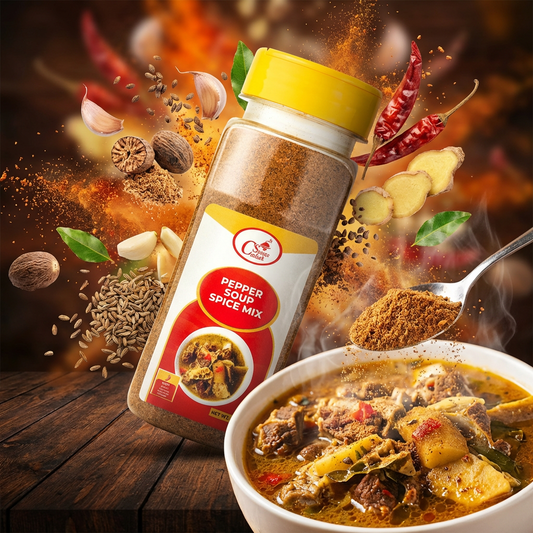 Costack Aromatic Hot Broth Spice - pepper soup blend with uda, uziza, calabash nutmeg, ehu