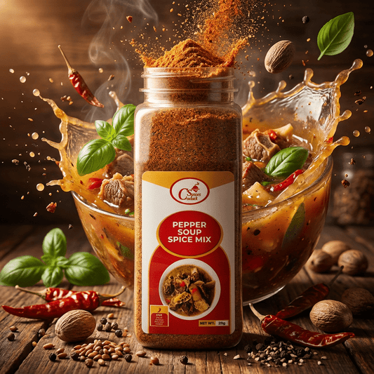 Costack Aromatic Hot Broth Spice - pepper soup blend with uda, uziza, calabash nutmeg, ehu