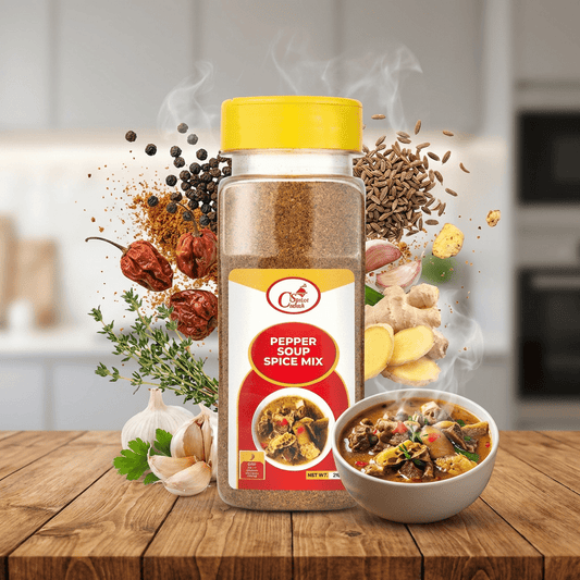 Costack Aromatic Hot Broth Spice - pepper soup blend with uda, uziza, calabash nutmeg, ehu