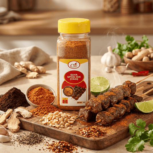 Costack Smoky Peanut BBQ Rub - peanut and smoked paprika rub for steak, lamb kebabs, wings