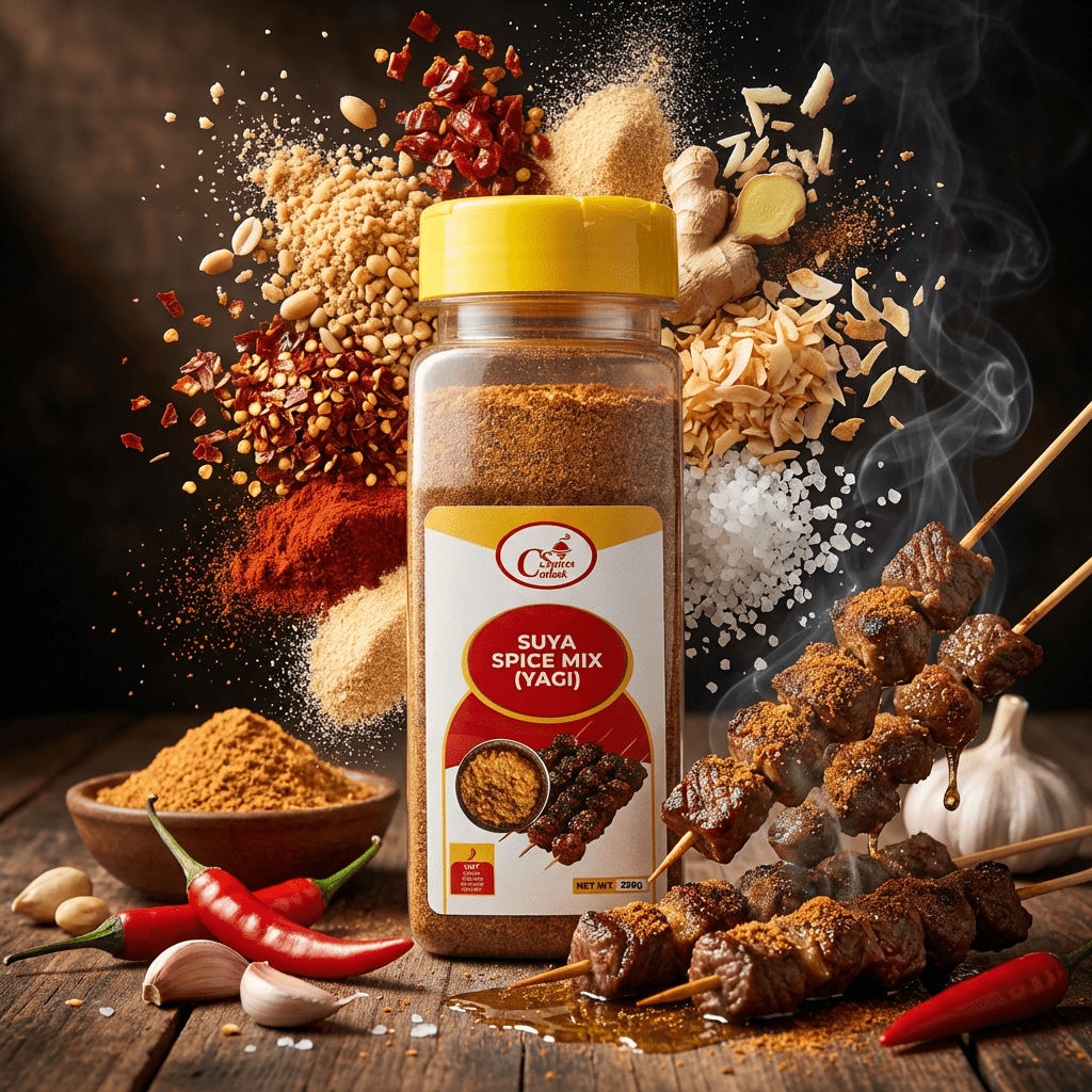 Costack Smoky Peanut BBQ Rub - peanut and smoked paprika rub for steak, lamb kebabs, wings