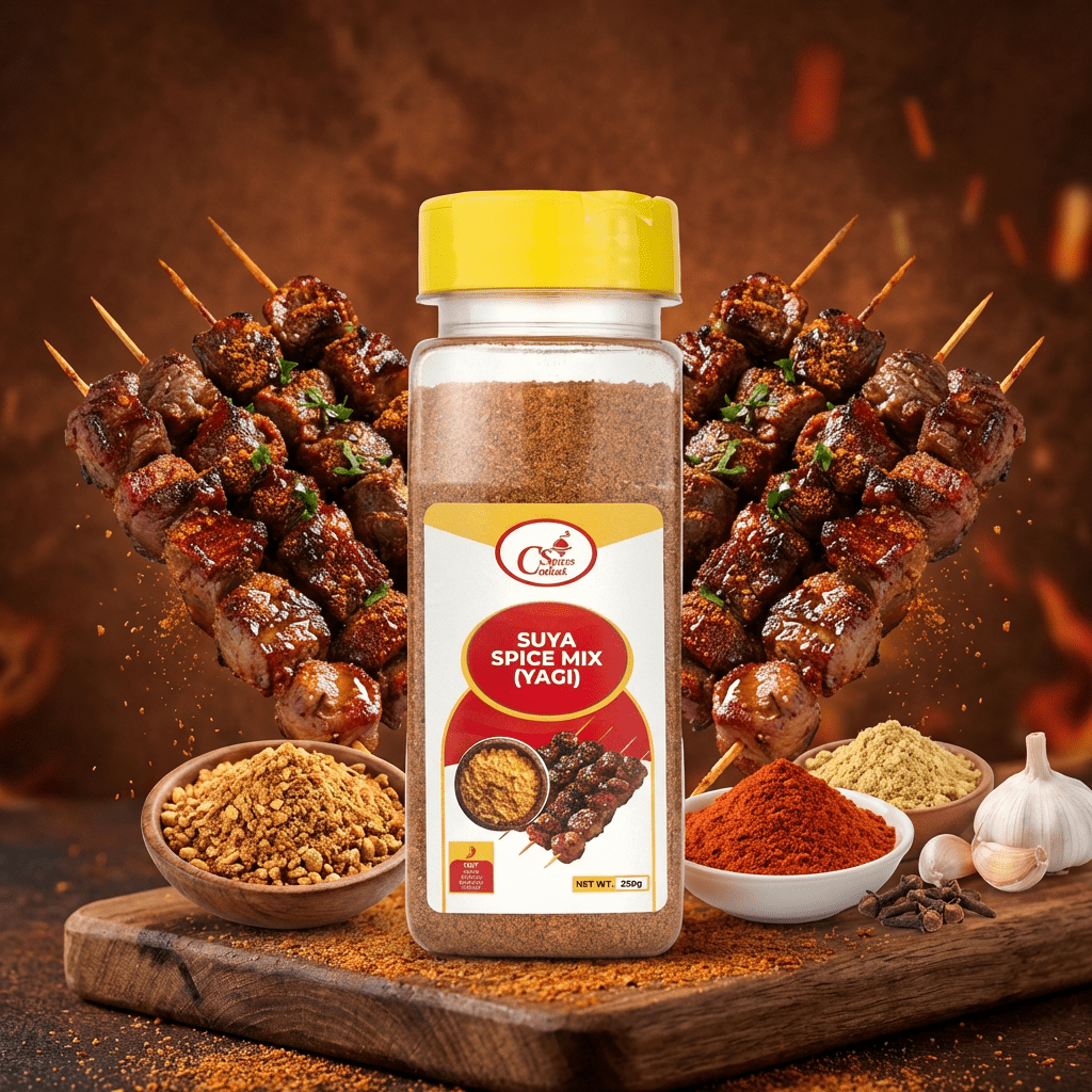 Costack Smoky Peanut BBQ Rub - peanut and smoked paprika rub for steak, lamb kebabs, wings