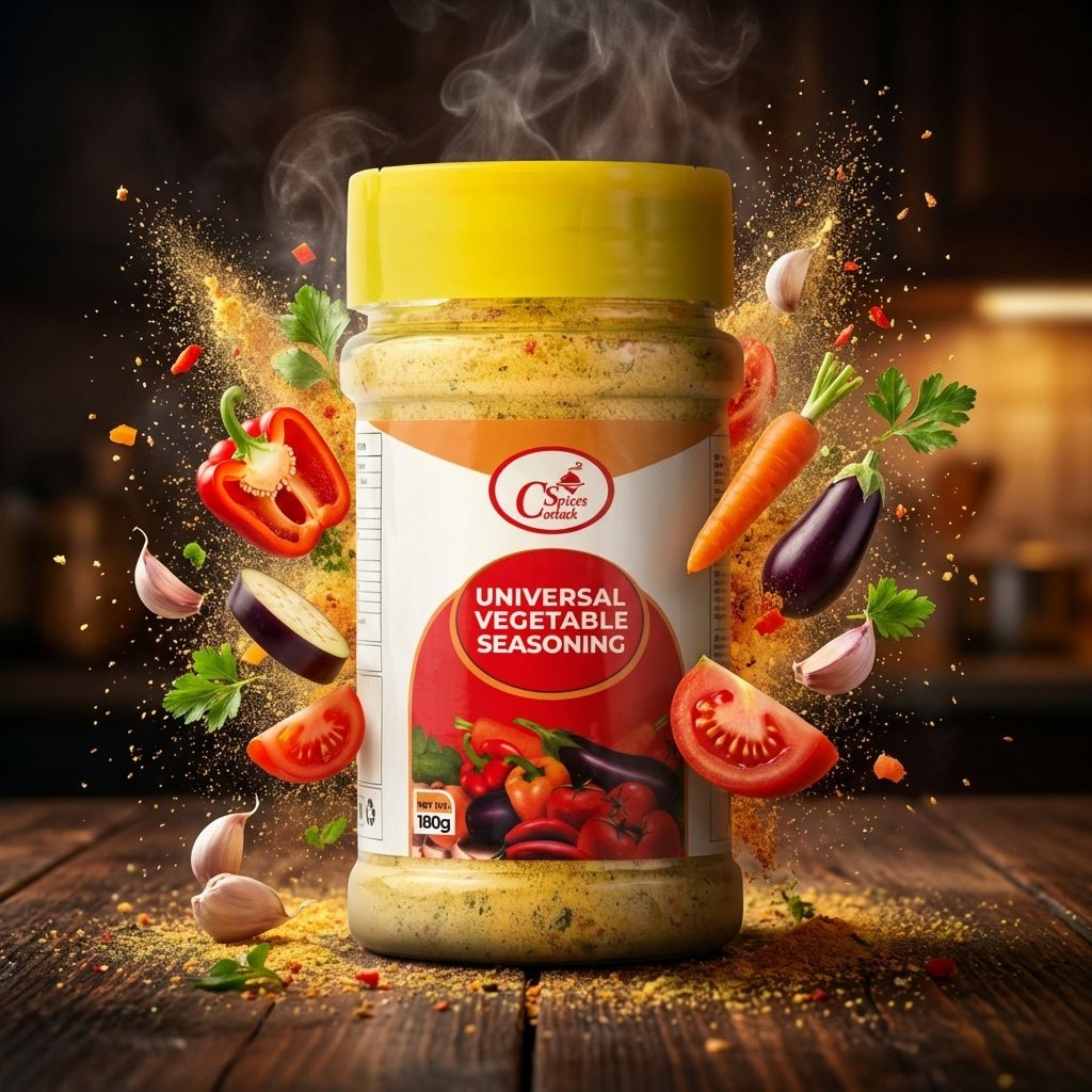 Costack Vegetable Seasoning - herb and garlic blend for roasts, stir-fries, salads, soups